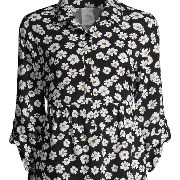 Copy - No Boundaries Juniors' Babydoll Top - Picture 2 of 5